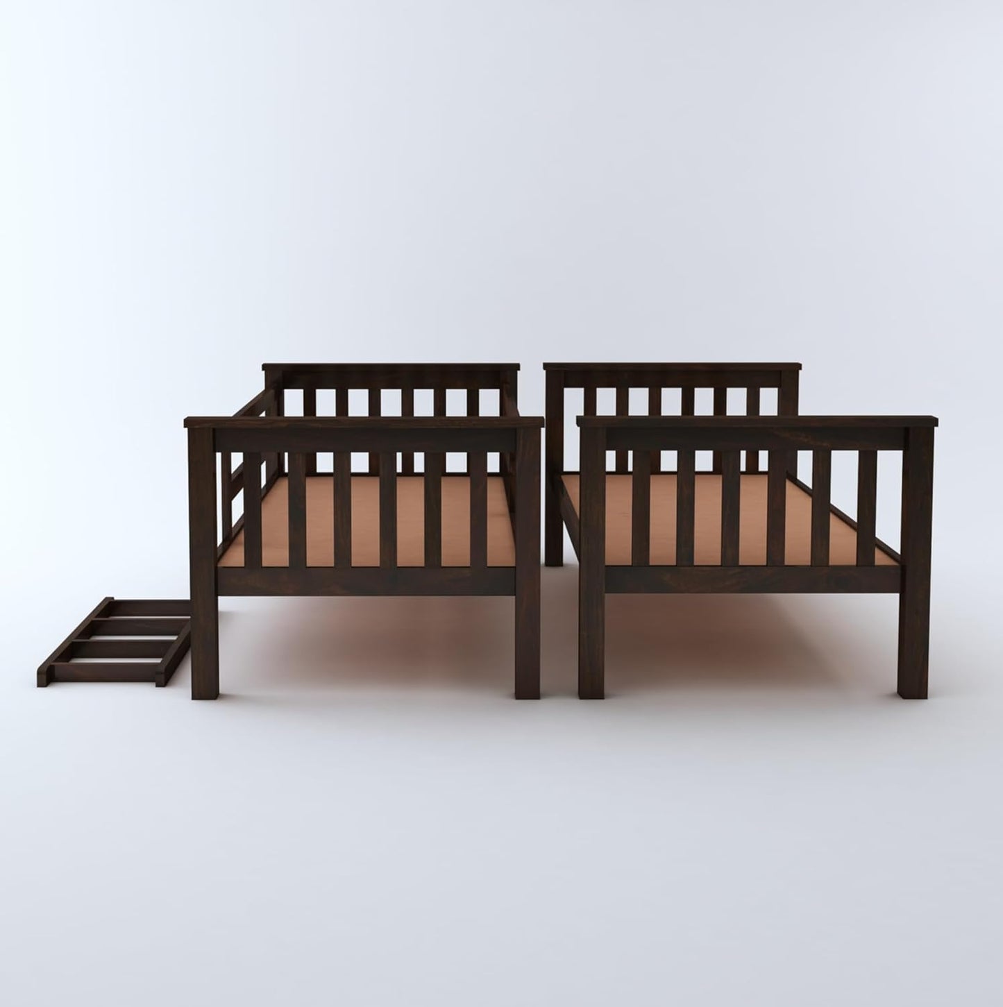Minimal design bunk bed without drawers