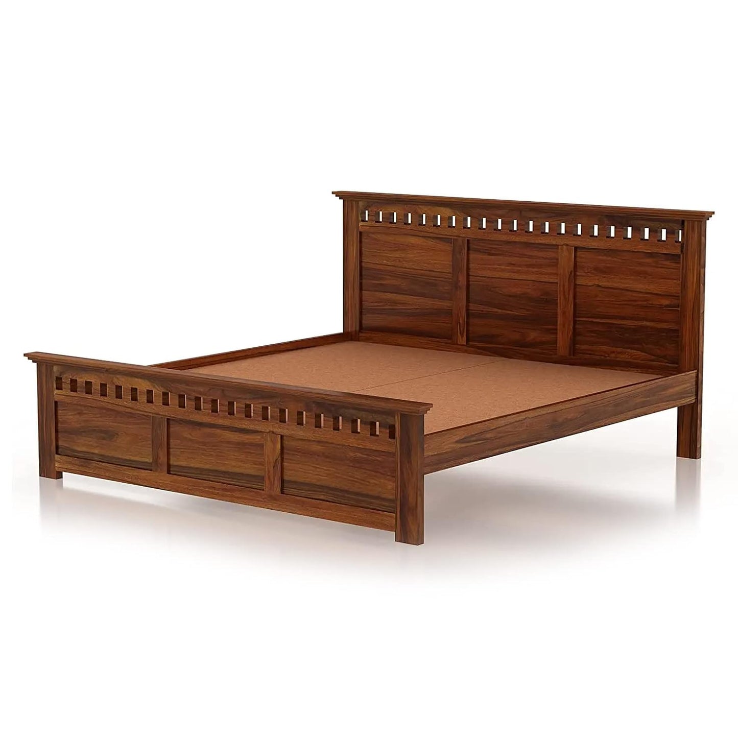 Queen size bed frame in Sheesham wood