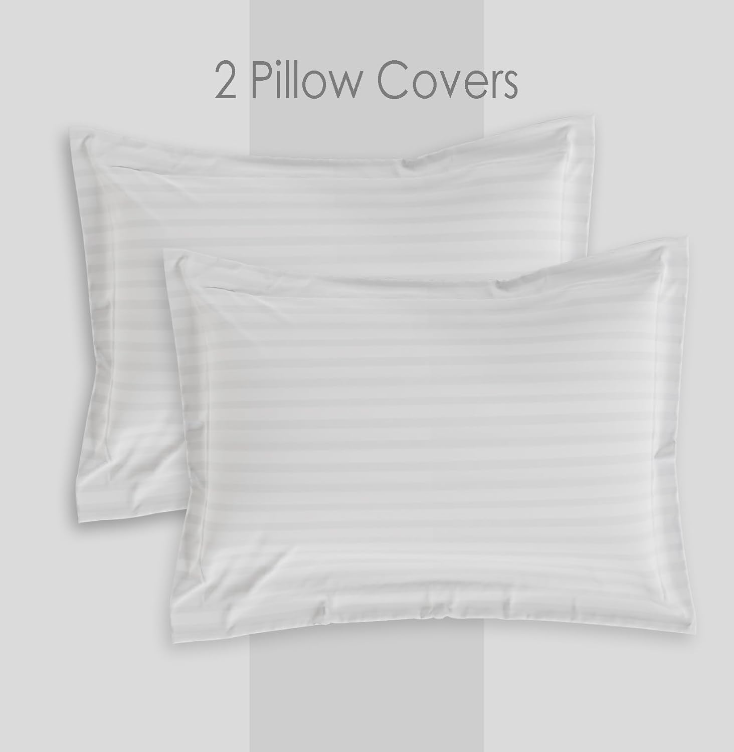 210 tc satin bedding pillow cover