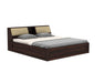 Curious Lifestyle Sheesham Wood King Size Bed with Hydraulic and Headboard Storage for Living Room Home Bedroom Wooden Double Bed Cot Palang Furniture (Walnut Finish)