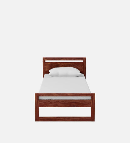 Curious Lifestyle CRAFTS Sheesham Wood Queen Size Bed Without Storage Solid Wooden Cot Bed Double Bed Furniture for Bedroom Living Room Home - Bars Bie Bed (Teak Finish)