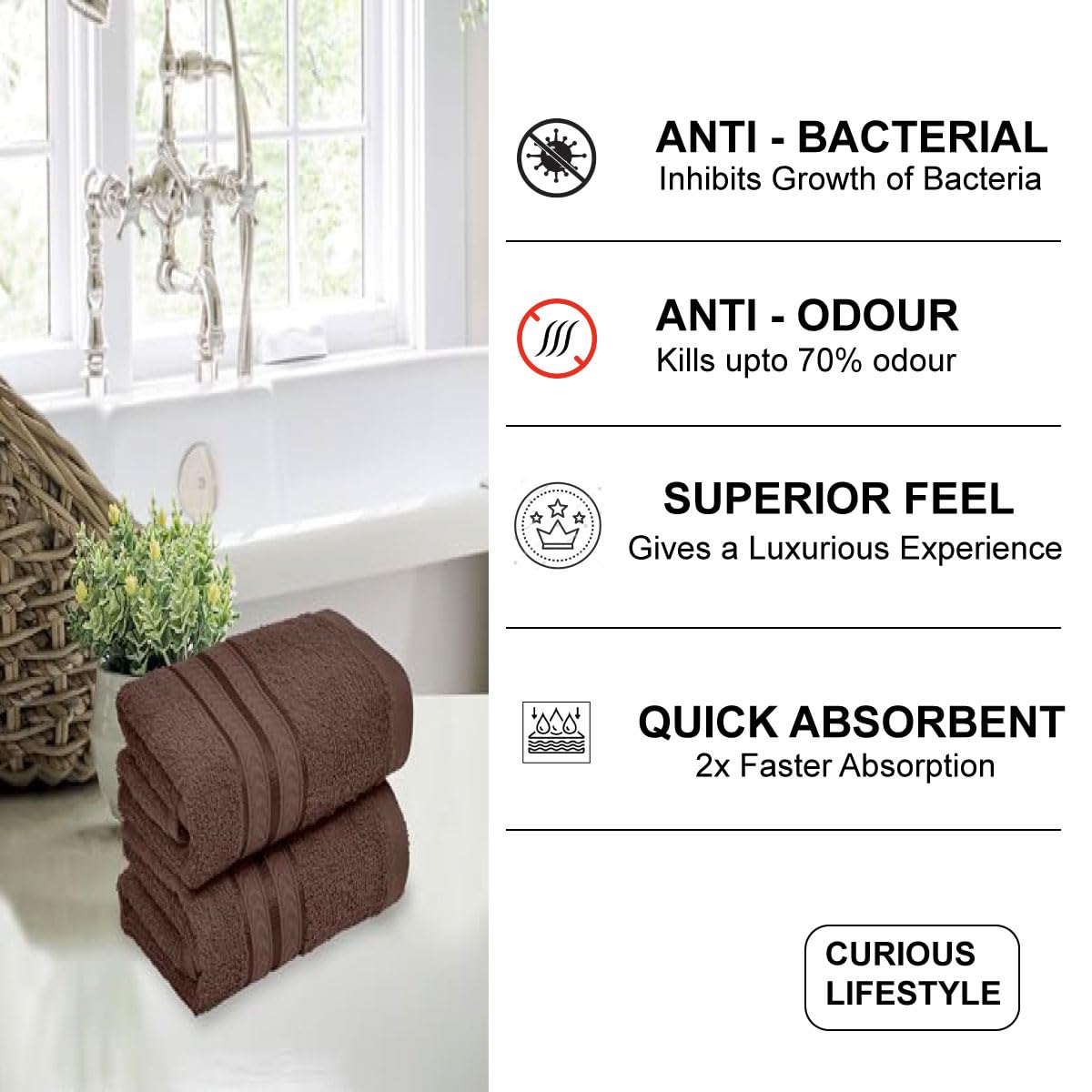 Quick drying hand towels for gym and sports activities