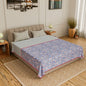 Cotton Soft Hand Block Printed Reversible Dohar AC Blanket Double Bed King Size (Size-84*90/C5)