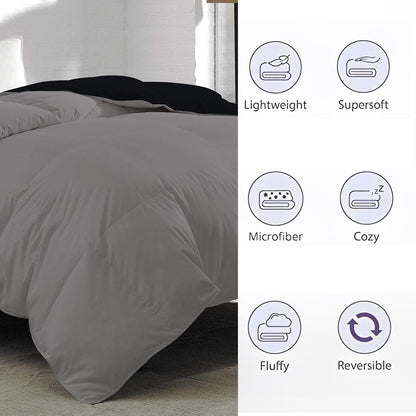 Reversible Microfiber Comforter Blanket for Winter by Curious Lifestyle