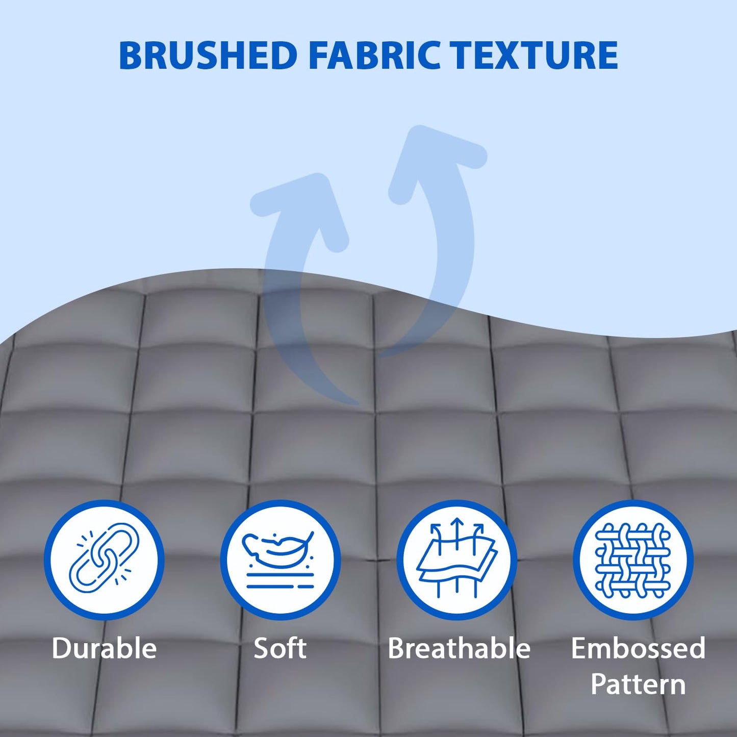 Super Soft 600 GSM Microfiber Mattress Topper | Quilted Mattress Padding by Curious Lifestyle