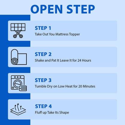 Super Soft 600 GSM Microfiber Mattress Topper | Quilted Mattress Padding by Curious Lifestyle