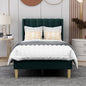 Curious Lifestyle Sheesham Wood King Size Bed Cot Bed Furniture Upholstered Double Bed for Bedroom Living Room Home (Grey Finish) Visit the STRATA FURNITURE Store