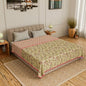 Cotton Soft Hand Block Printed Reversible Dohar AC Blanket Double Bed King Size (Size-84*90/C5)