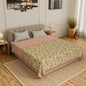 Cotton Soft Hand Block Printed Reversible Dohar AC Blanket Double Bed King Size (Size-84*90/C5)