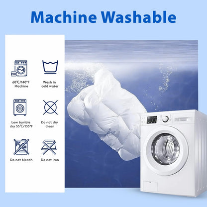 Super Soft 600 GSM Microfiber Mattress Topper | Quilted Mattress Padding by Curious Lifestyle