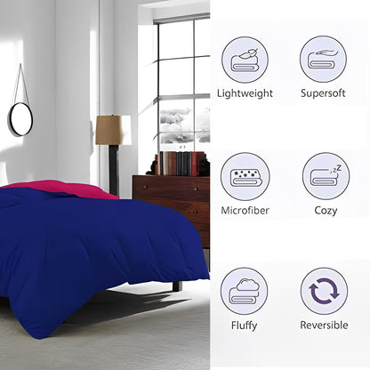Reversible Microfiber Comforter Blanket for Winter by Curious Lifestyle