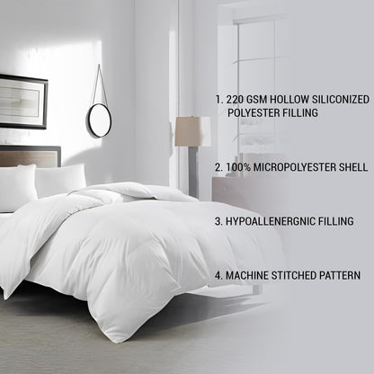 Reversible Microfiber Comforter Blanket for Winter by Curious Lifestyle