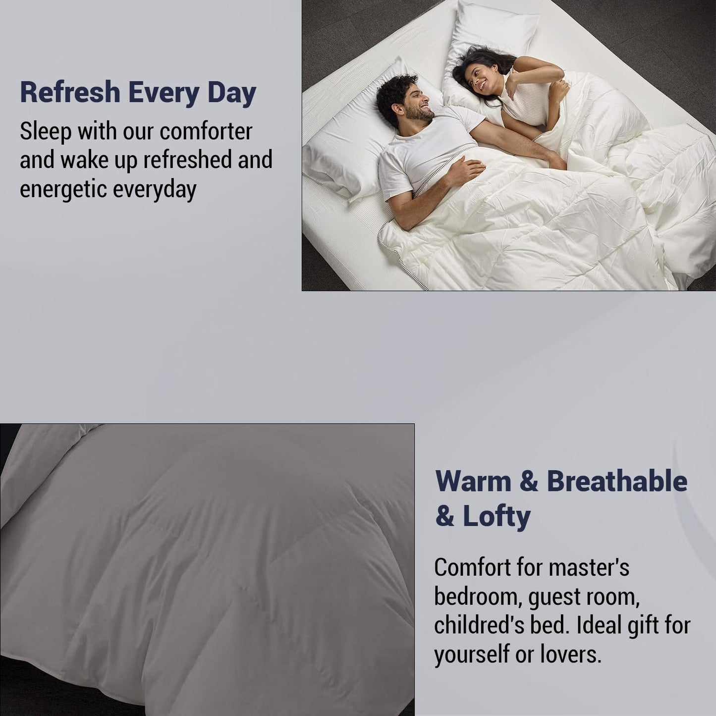 Reversible Microfiber Comforter Blanket for Winter by Curious Lifestyle