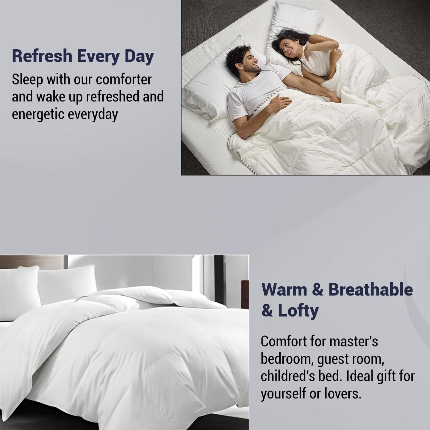 Reversible Microfiber Comforter Blanket for Winter by Curious Lifestyle