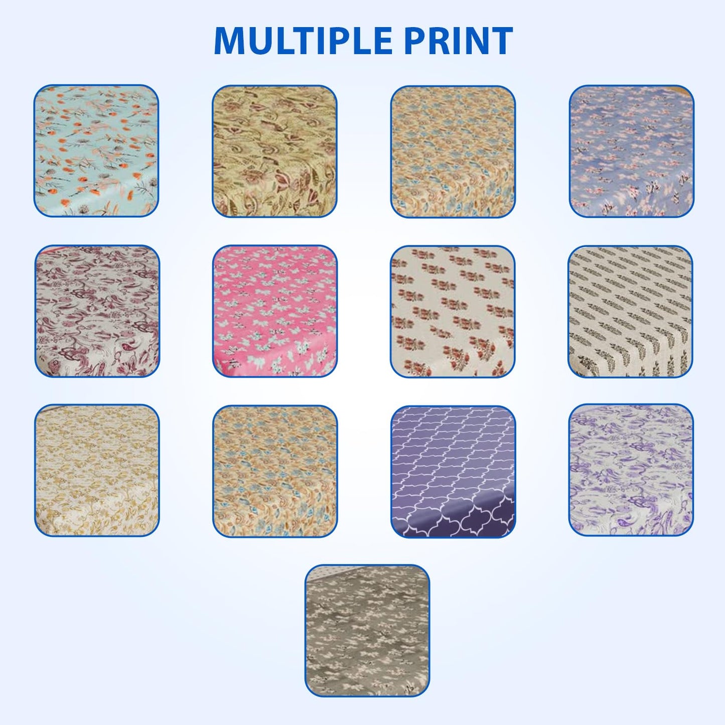 Cotton Soft Hand Block Printed Reversible Dohar AC Blanket Double Bed King Size (Size-84*90/C5)