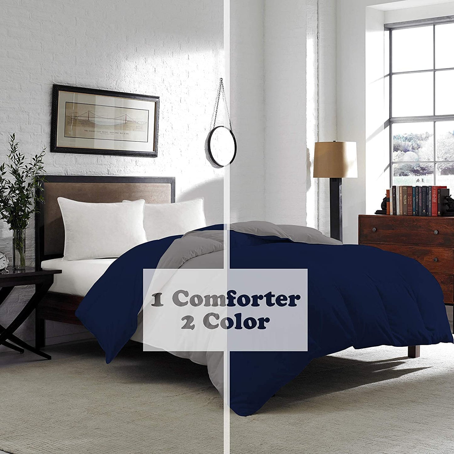 Reversible Microfiber Comforter Blanket for Winter by Curious Lifestyle