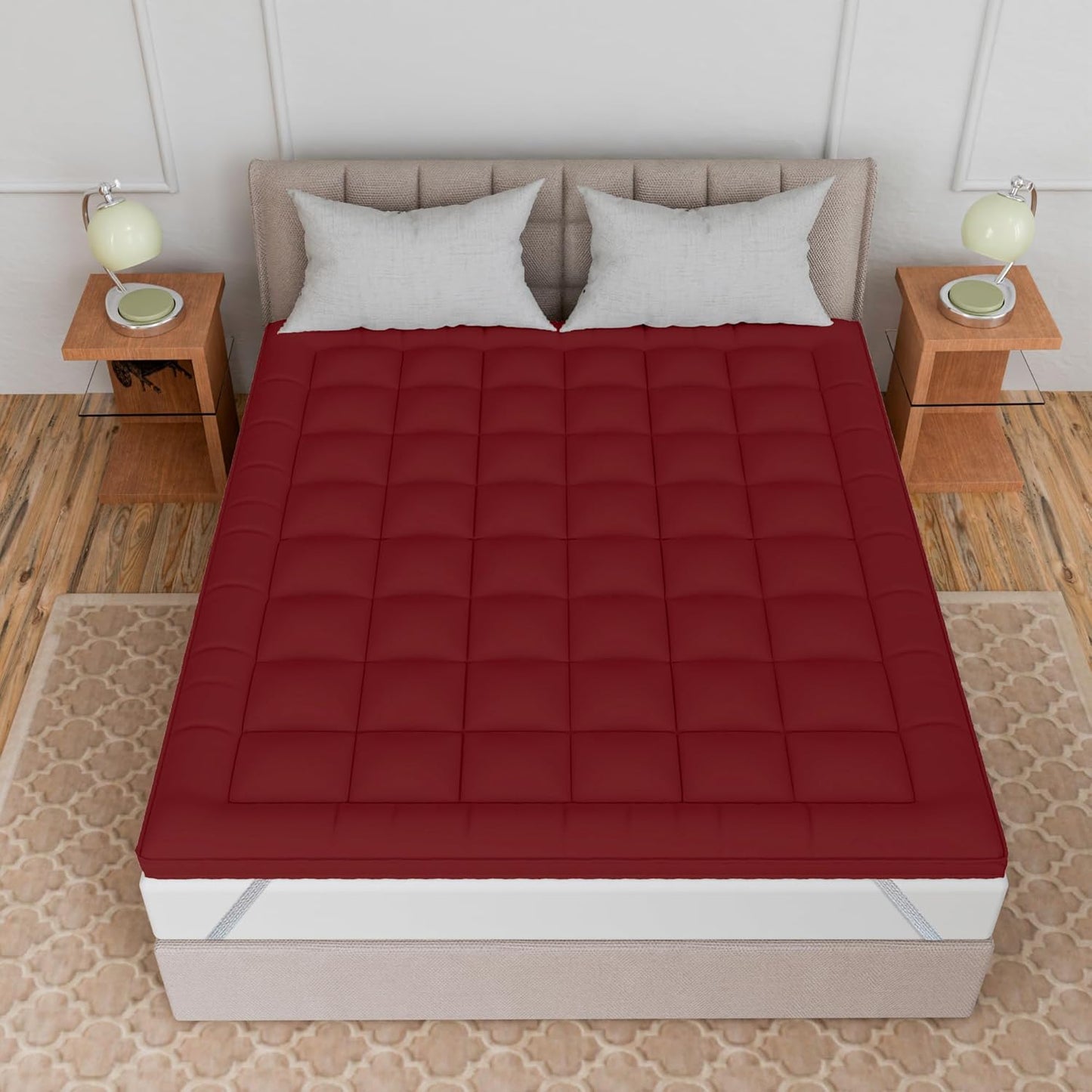 Super Soft 600 GSM Polyester Microfiber Mattress Padding