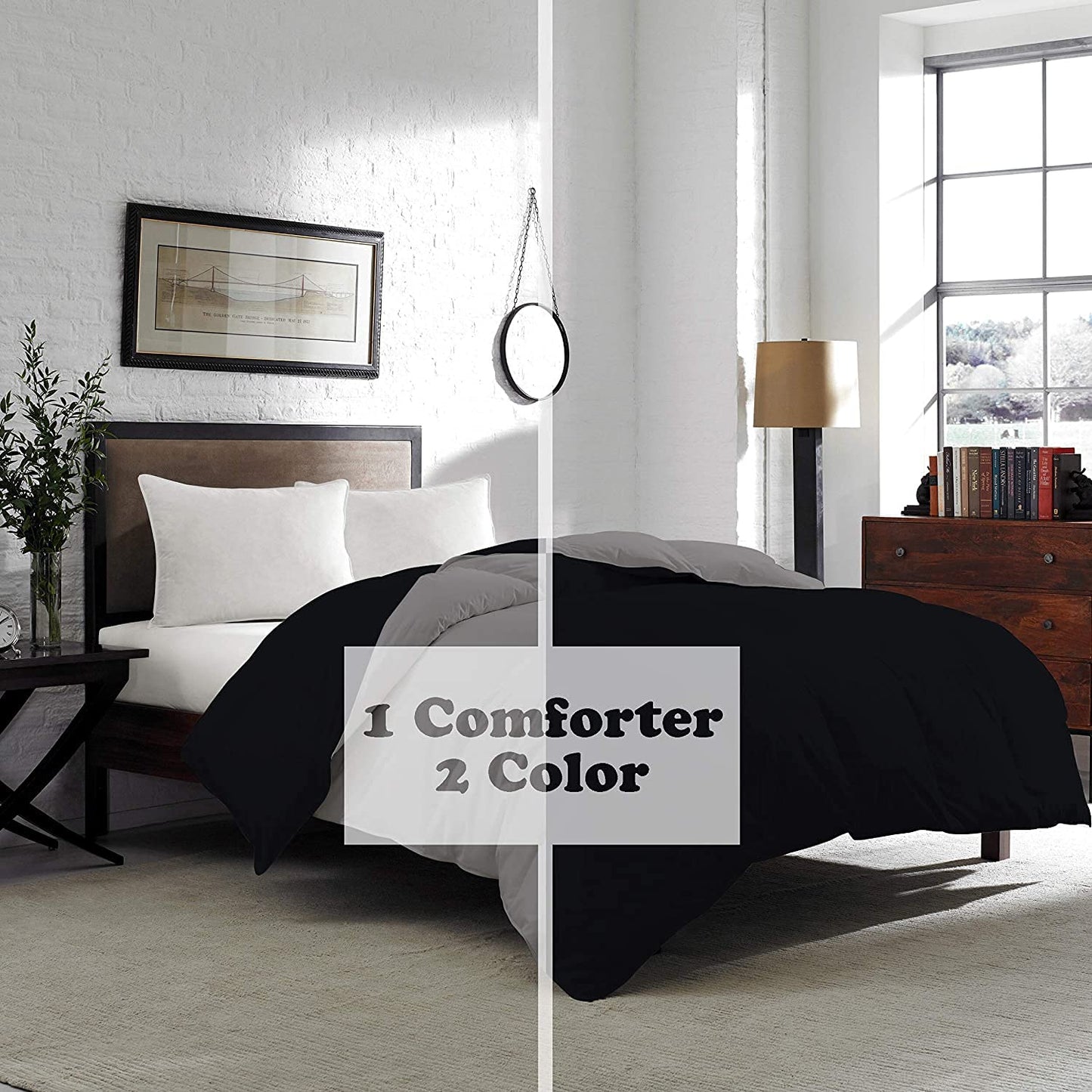 Reversible Microfiber Comforter Blanket for Winter by Curious Lifestyle