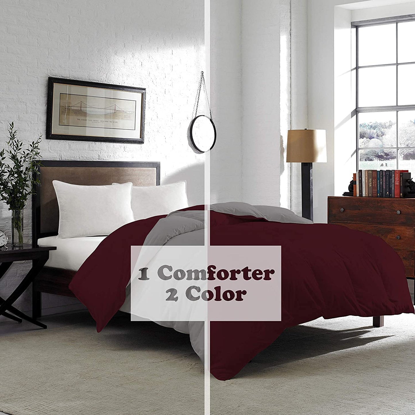 Reversible Microfiber Comforter Blanket for Winter by Curious Lifestyle