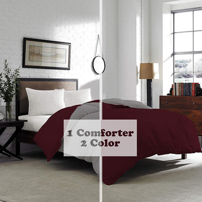 Reversible Microfiber Comforter Blanket for Winter by Curious Lifestyle