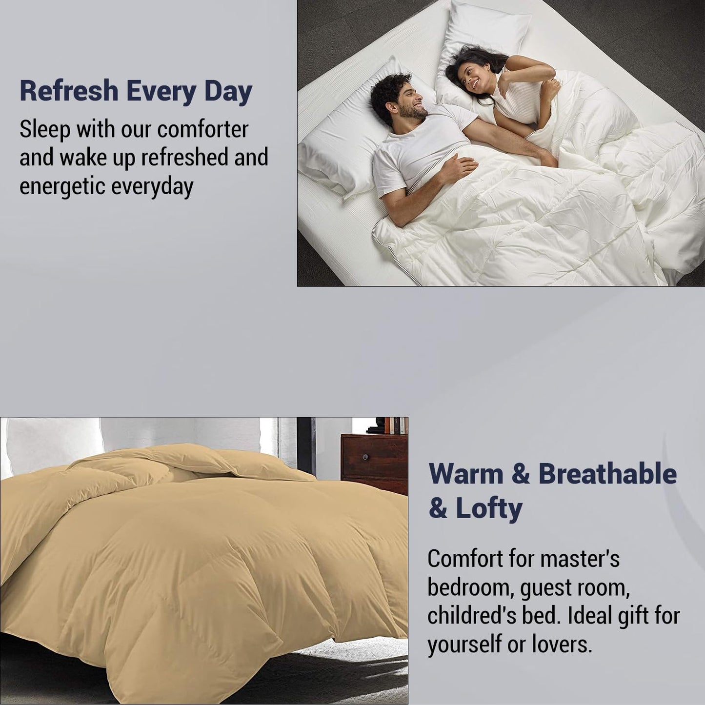 Reversible Microfiber Comforter Blanket for Winter by Curious Lifestyle