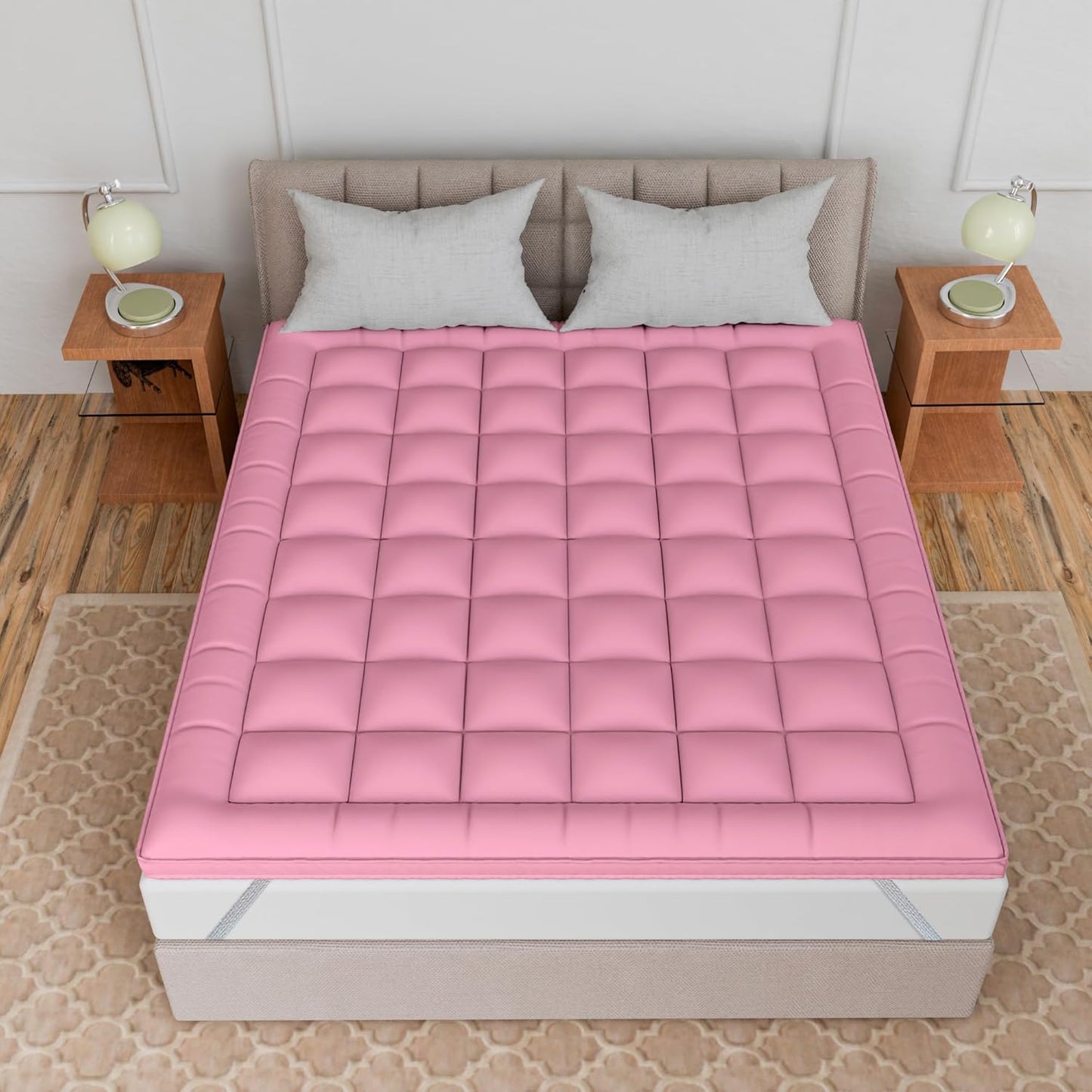 Super Soft 600 GSM Polyester Microfiber Mattress Padding