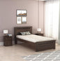 Curious Lifestyle CRAFTS Sheesham Wood Queen Size Bed Without Storage Solid Wooden Cot Bed Double Bed Furniture for Bedroom Living Room Home - Bars Bie Bed (Teak Finish)