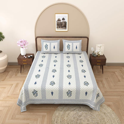pure cotton king size bed sheets