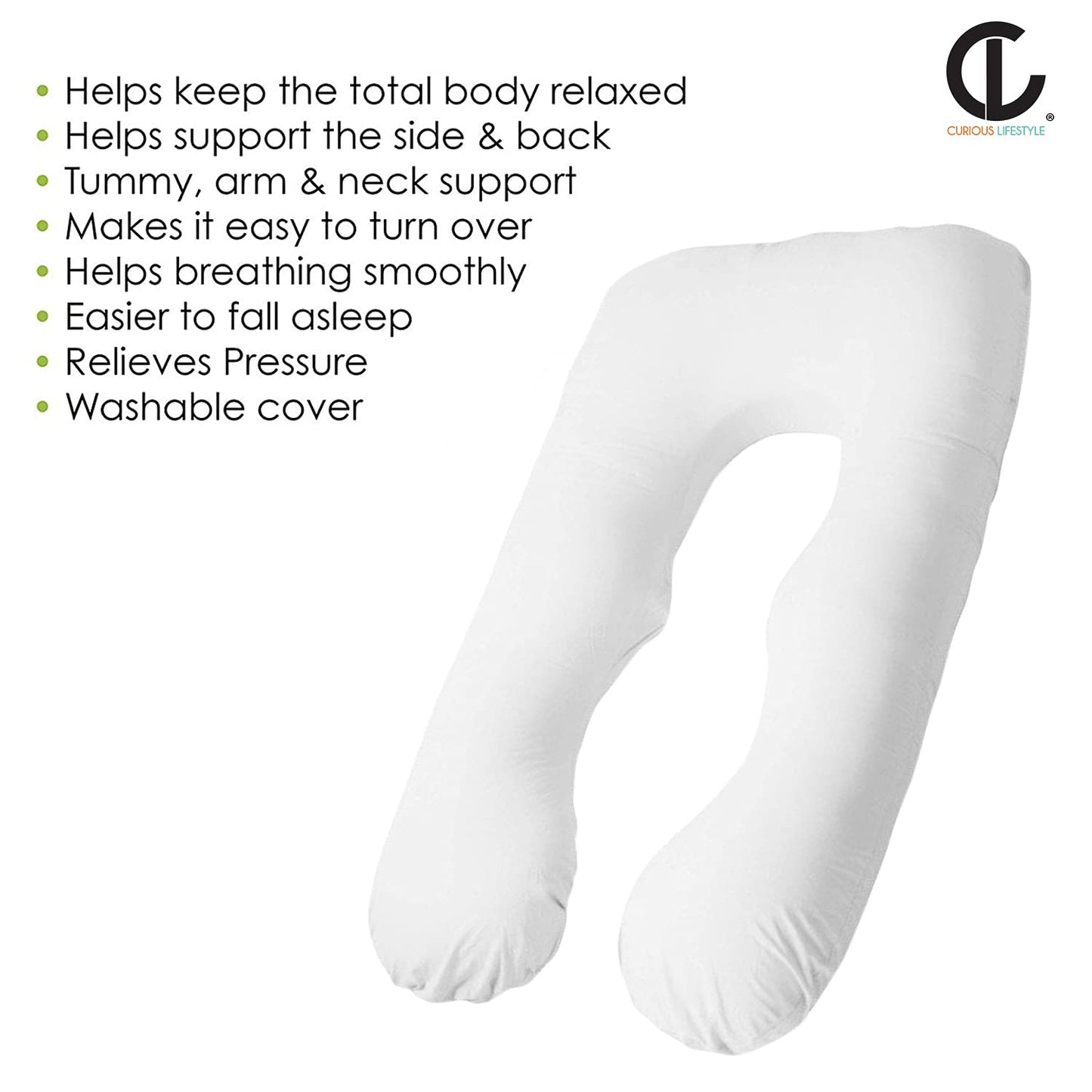 All in one sleeping support pillow for expecting mothers