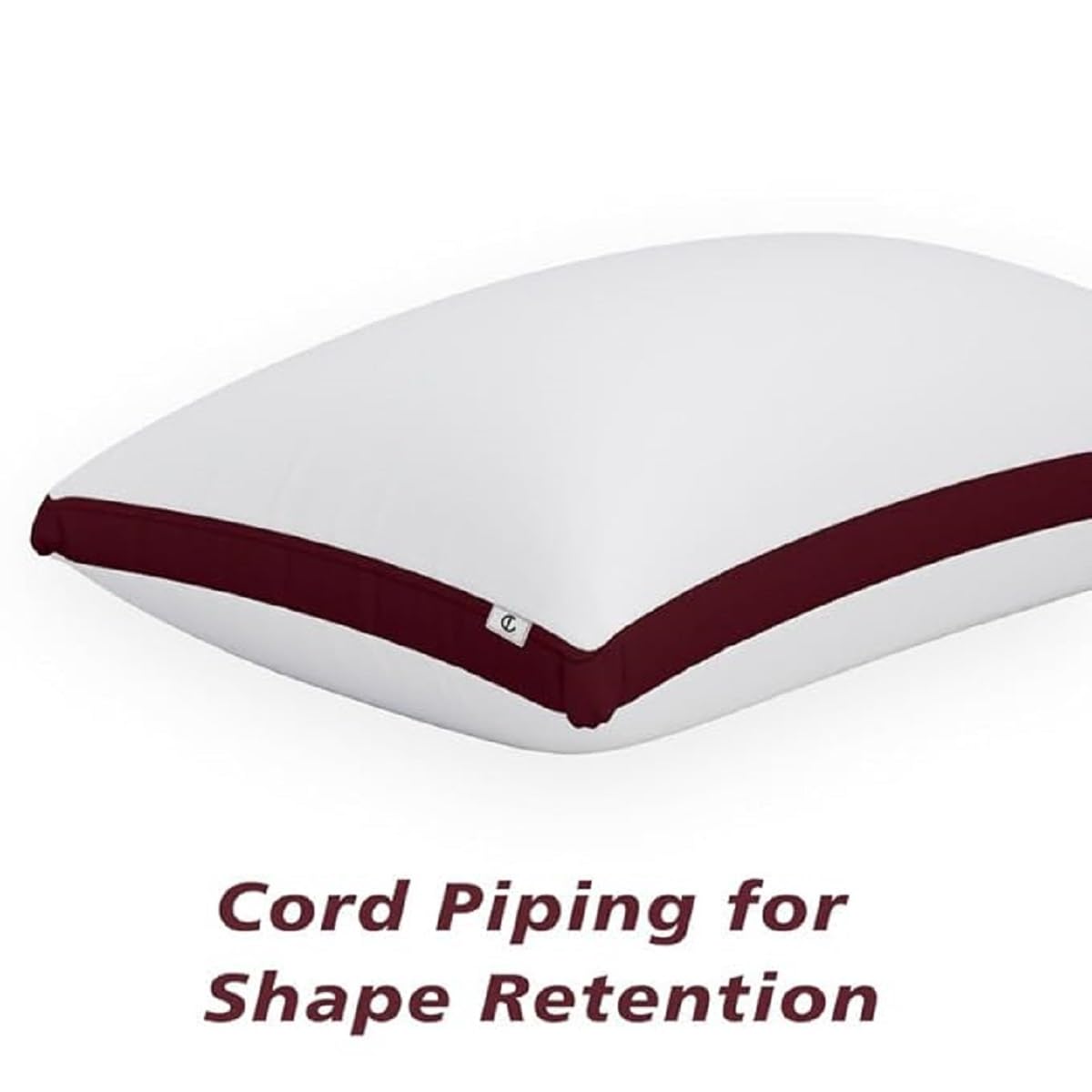 Cozy microfiber pillows with anti-allergic filling