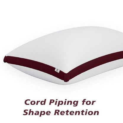 Cozy microfiber pillows with anti-allergic filling