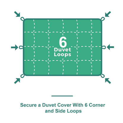 Soft & Absorbent 100% Cotton Bath Towel Set by Curious Lifestyle