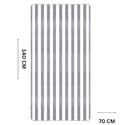 Super absorbent bath towel set of 2