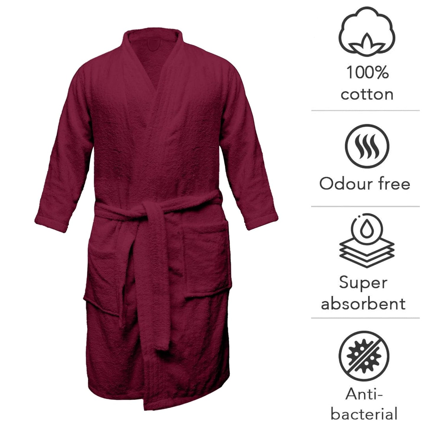 Soft Cotton Terry Bathrobe Curious Lifestyle