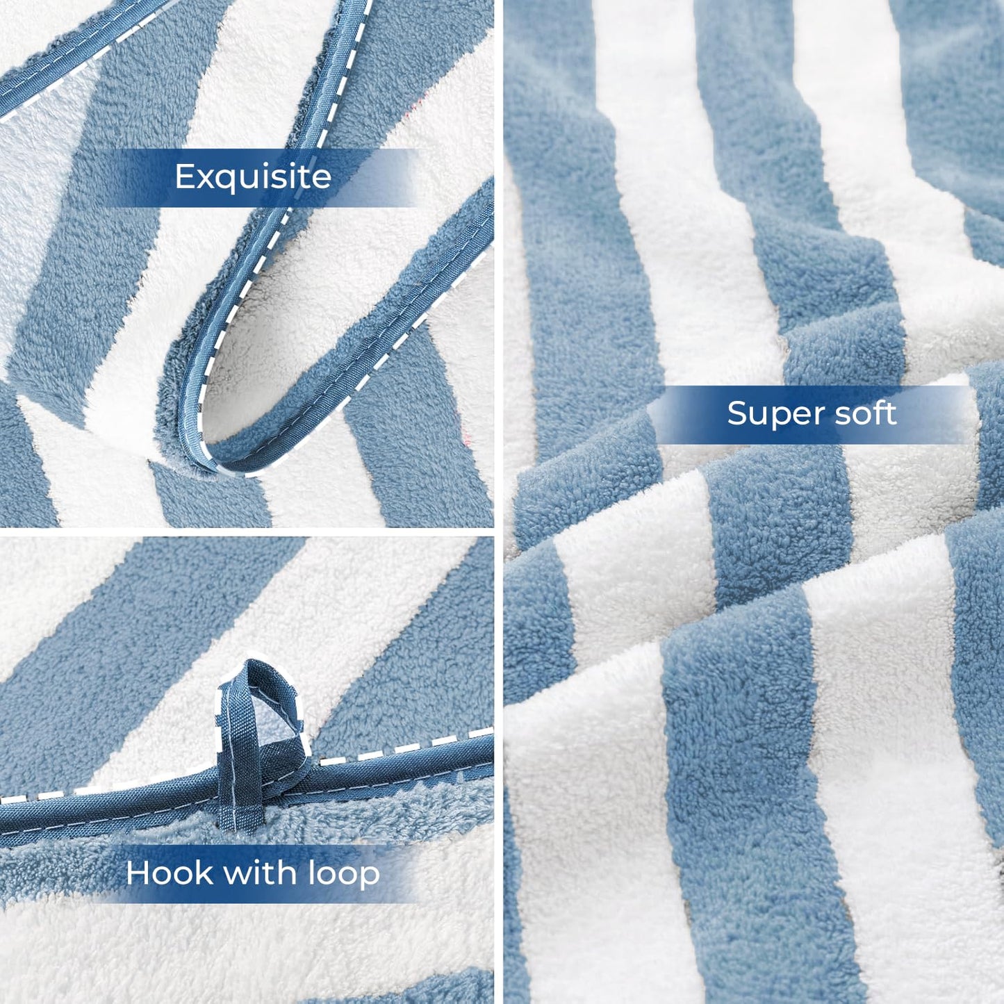 Lightweight quick dry microfiber towel