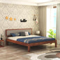 Sheesham Wood King Size Bed Honey Finish