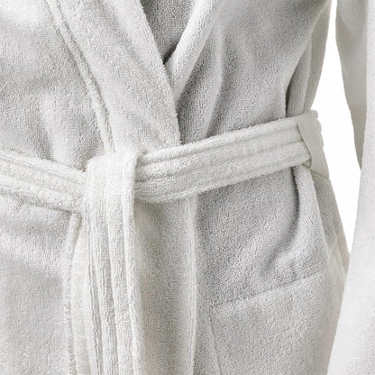 Luxury Terry Cotton Spa Bathrobe Brown