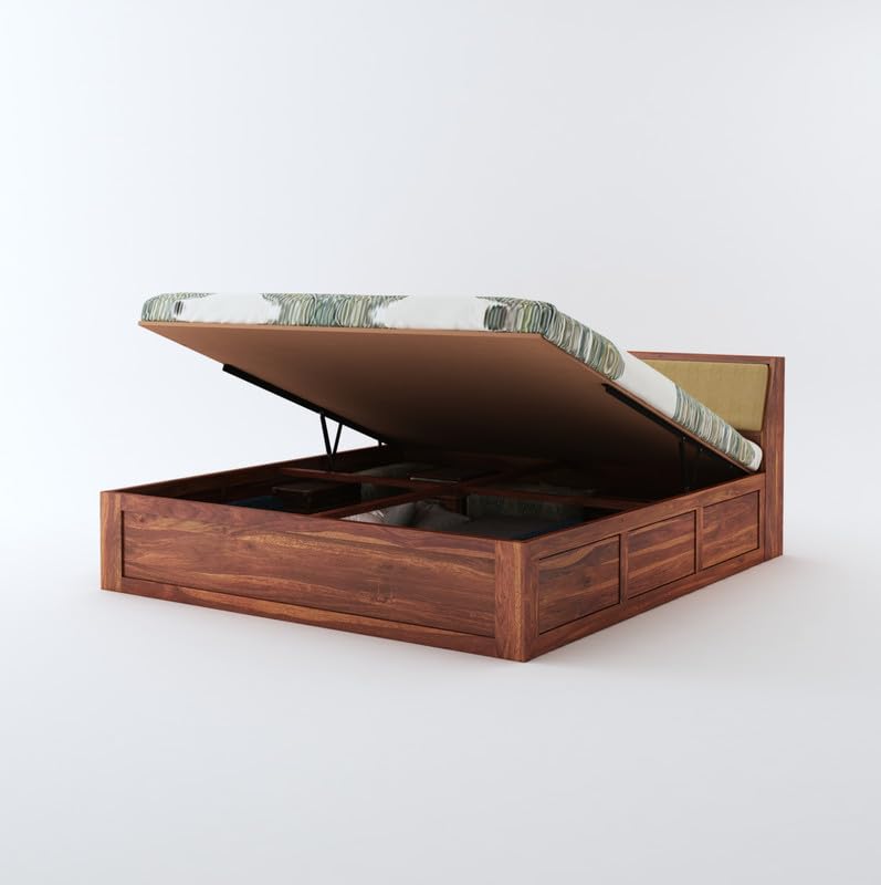 Curious Lifestyle King Bed with Hydraulic Storage