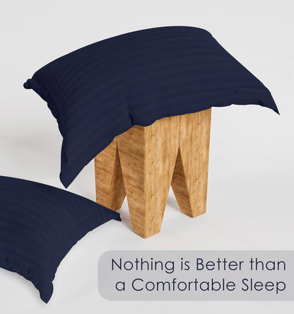 Durable satin weave pillow cover envelope type