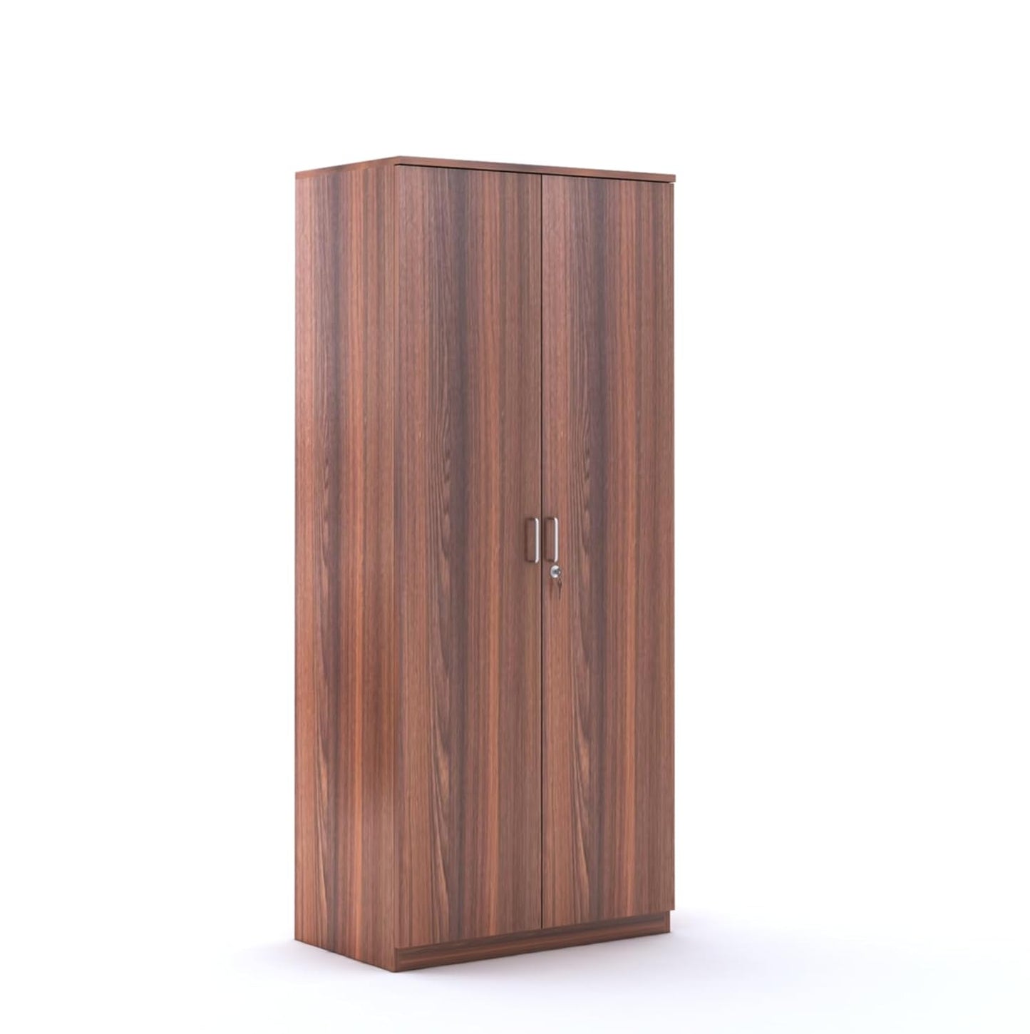 Engineered wood storage cabinet for clothes