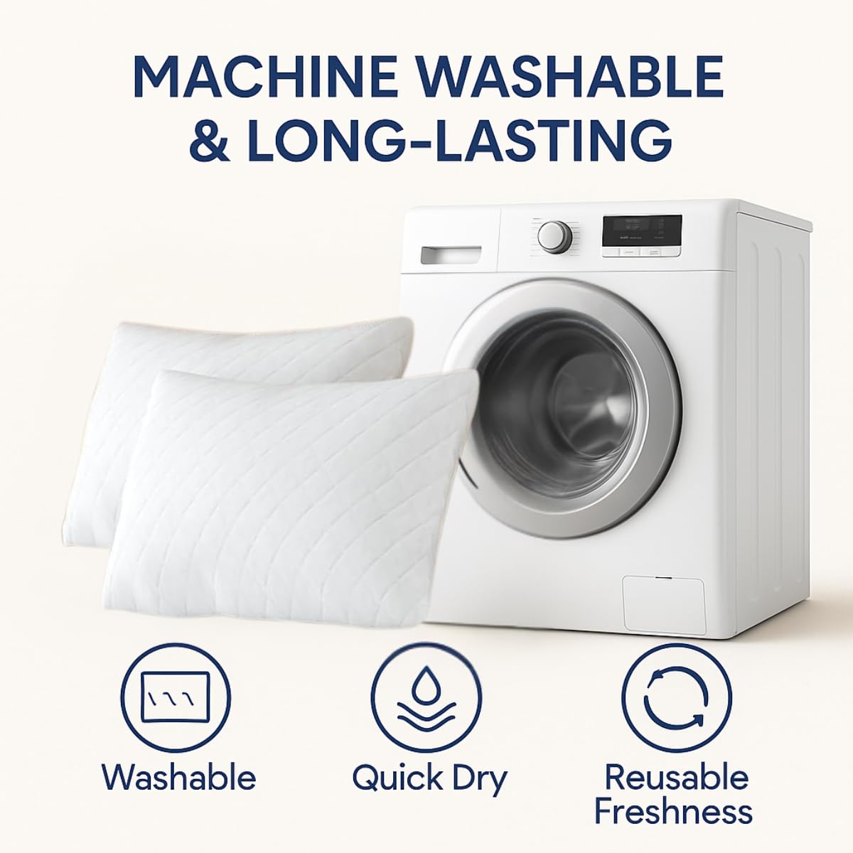 Everyday use premium waterproof pillow cover