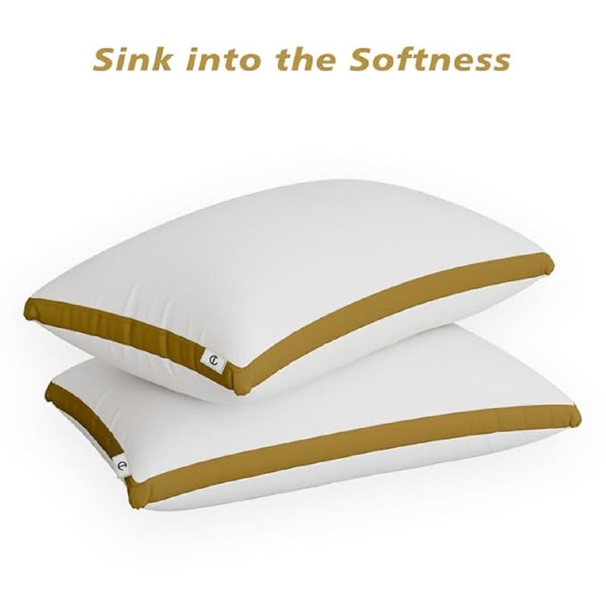 Luxury soft pillows for bedroom and home comfort