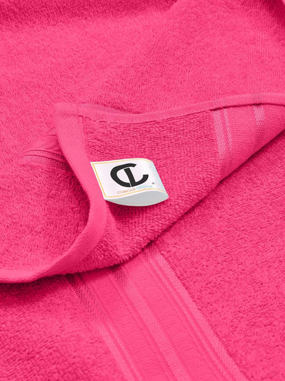 Durable long-lasting 600 GSM cotton towel with soft texture