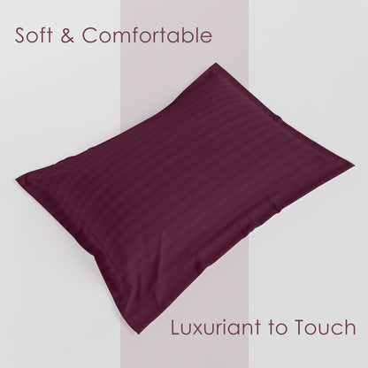 Hotel bedding cotton satin pillow cover