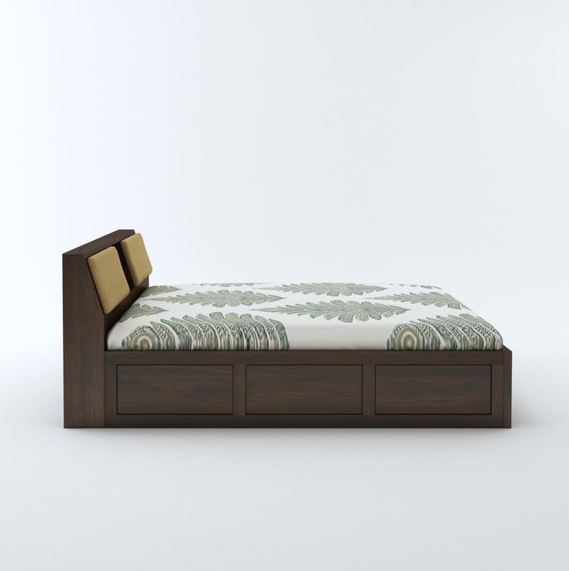King size hydraulic bed with storage box

