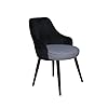  Elegant velvet lounge chair with golden metal legs, static design for premium interiors, no movement or rotation.