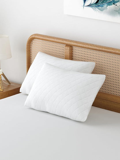 Waterproof zipper pillow protector luxury