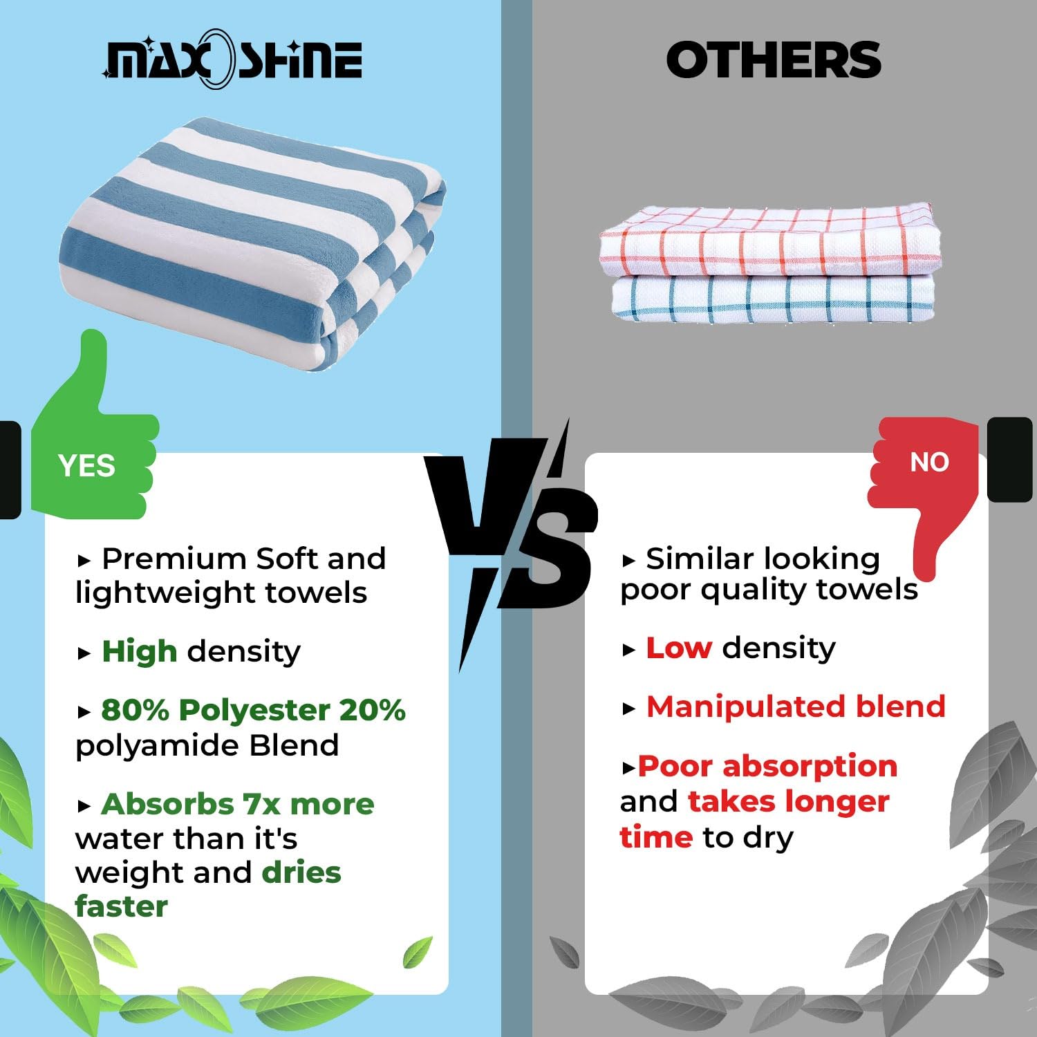 Luxury bath towel, soft and absorbent