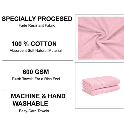 Elegant bathroom hand towels made of pure cotton