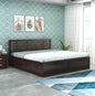 Sheesham wood queen bed with spacious box storage